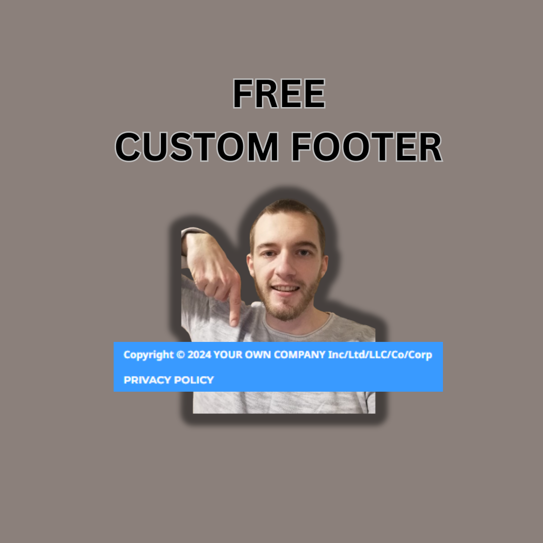 Create Your Own Beautiful Custom Footer In WordPress! [2024]